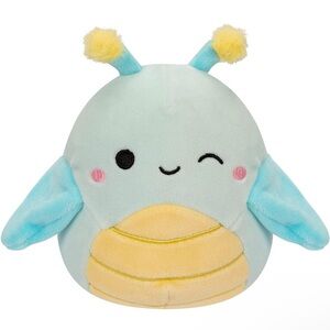 MWT Squishmallow Giles the Grasshopper - 5" - Blue Plush Toy